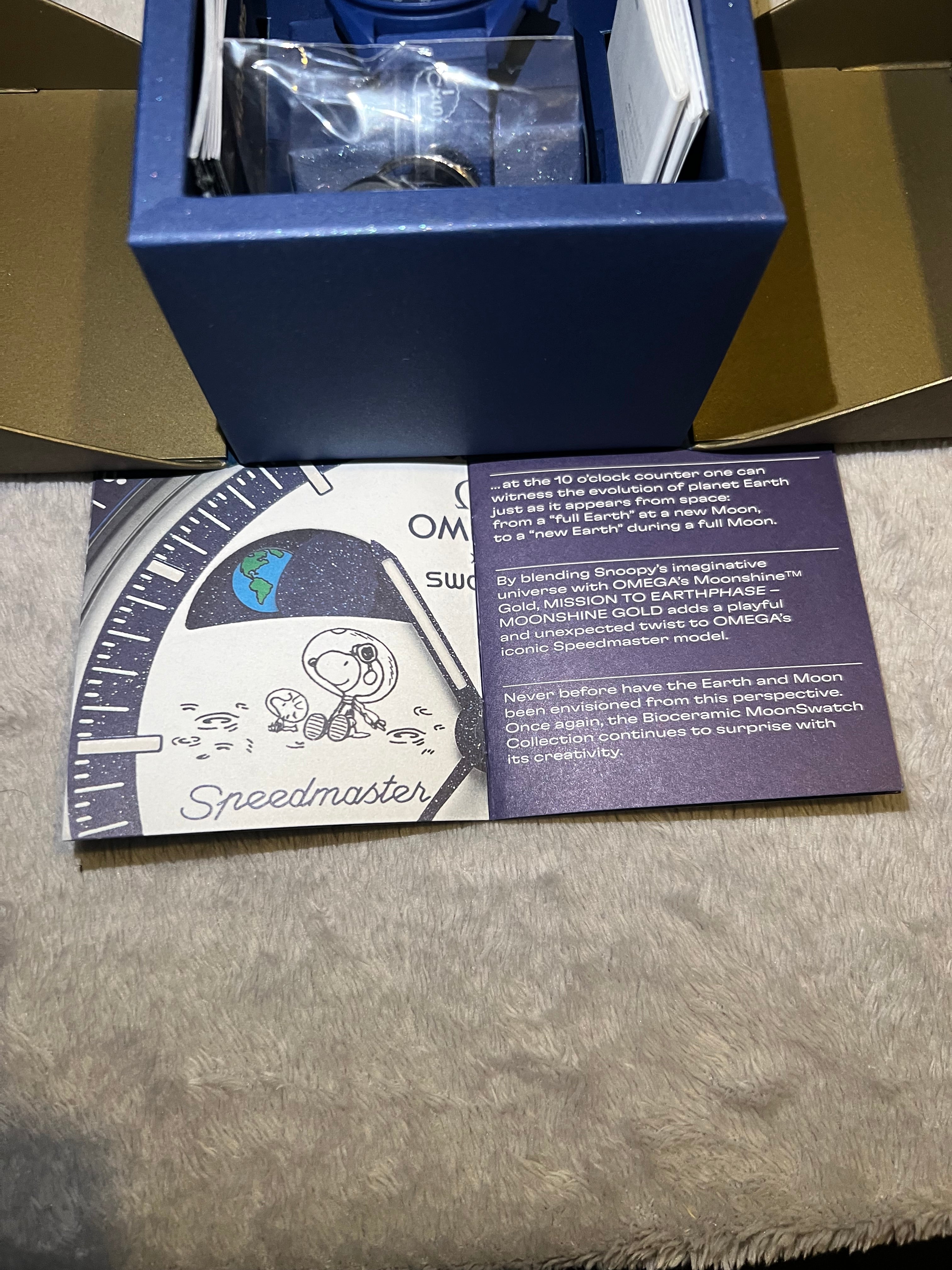 OmegaXSwatch bioceramic MoonSwatch “mission to earthphase moonshine gold”