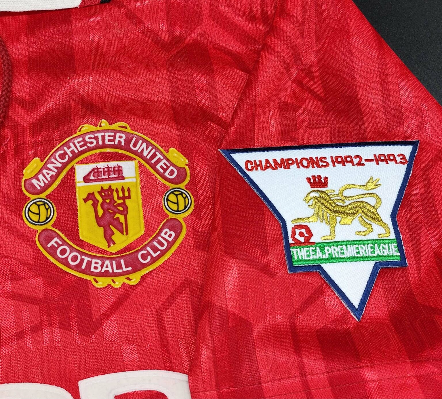 maglia ufficiale del Manchester United della stagione 1992-1994
