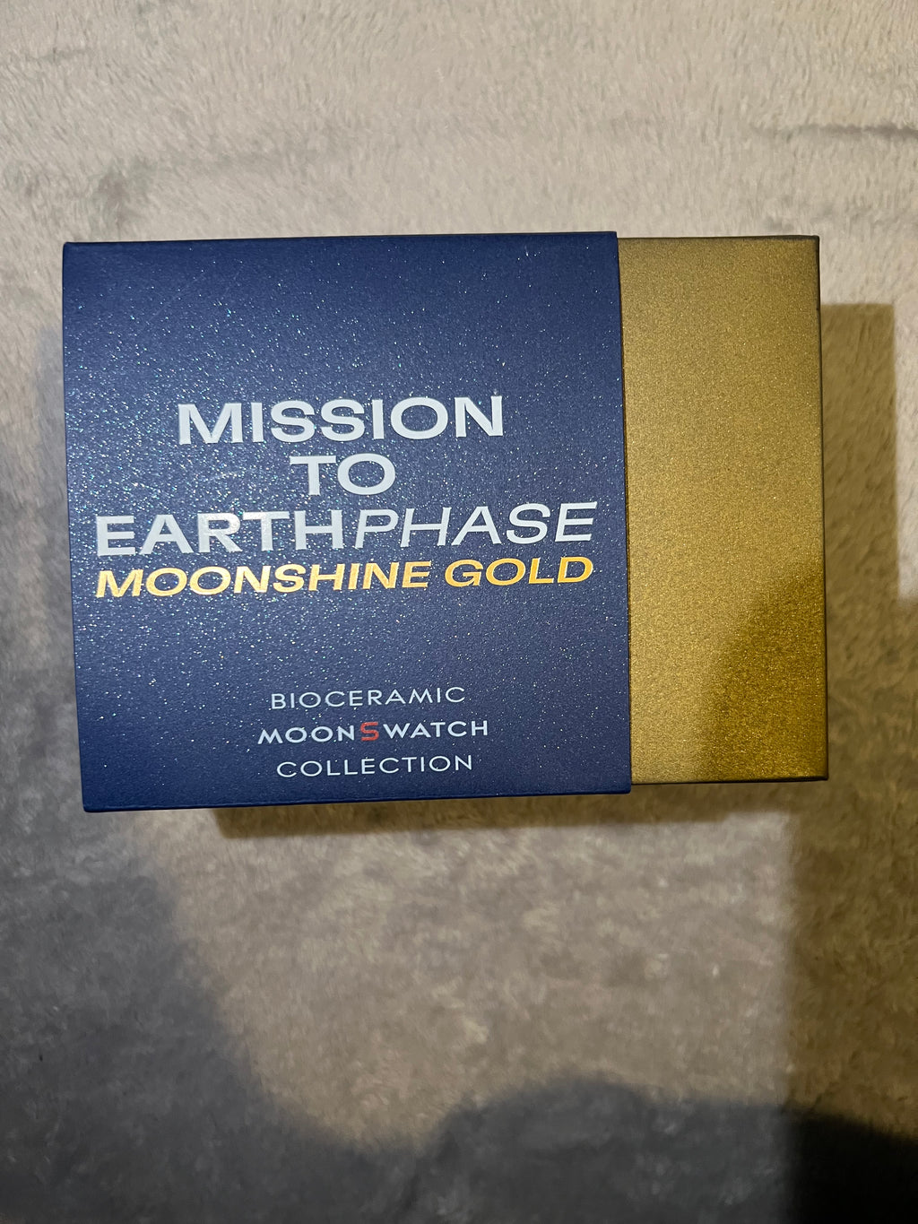 OmegaXSwatch bioceramic MoonSwatch “mission to earthphase moonshine gold”