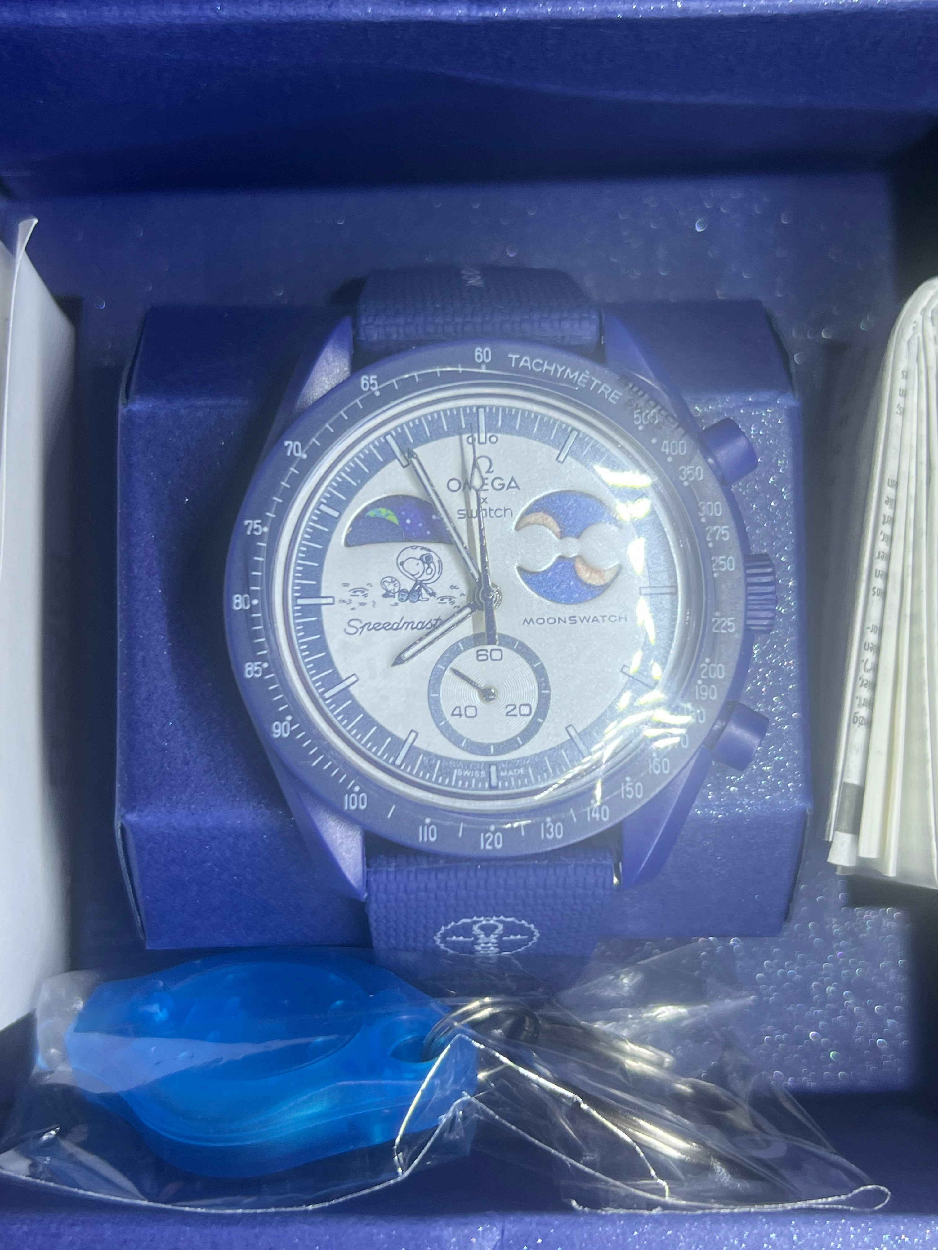 OmegaXSwatch bioceramic MoonSwatch “mission to earthphase moonshine gold”