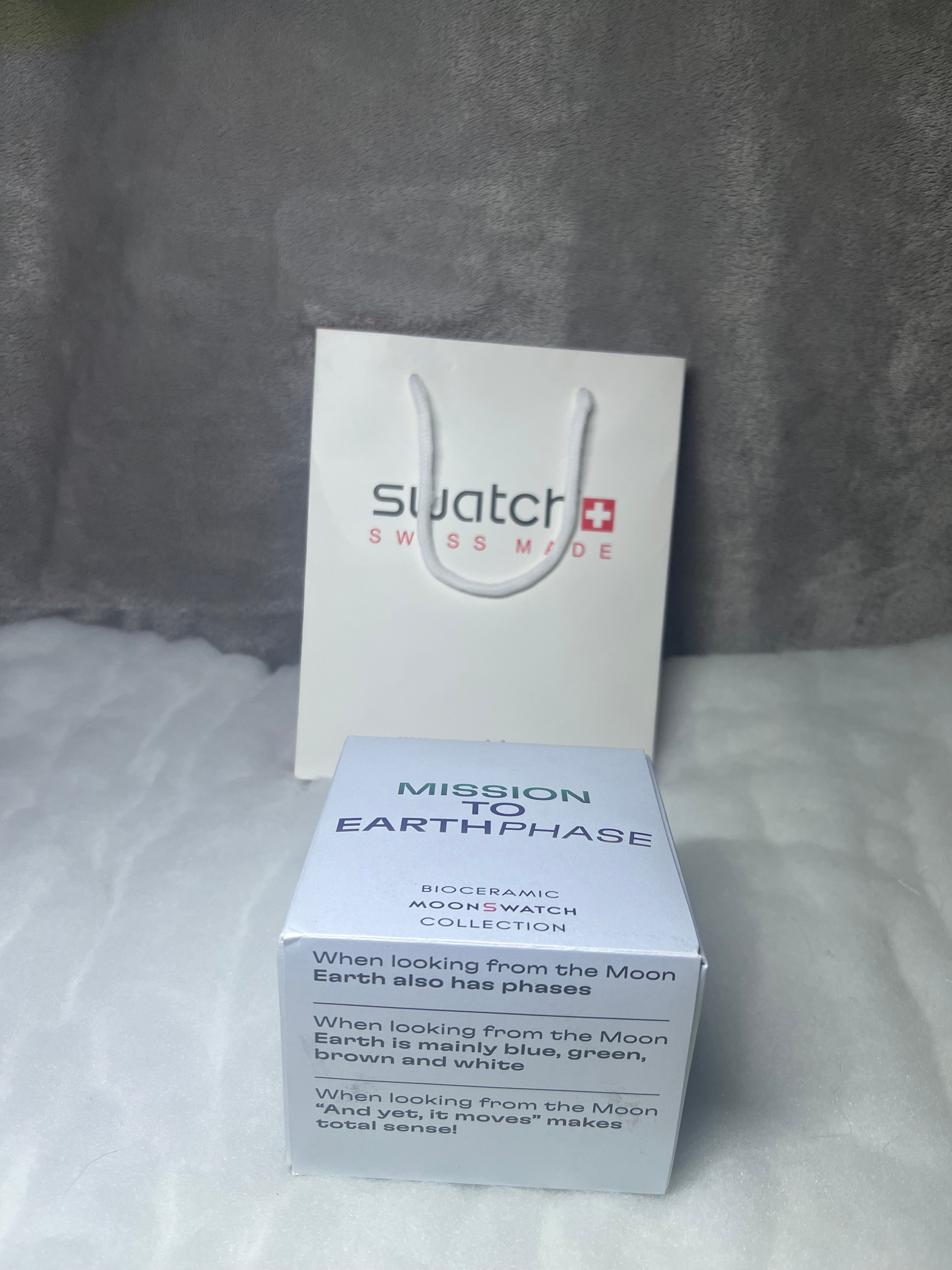 Swatch x Omega Moonswatch "Mission to Earthphase“