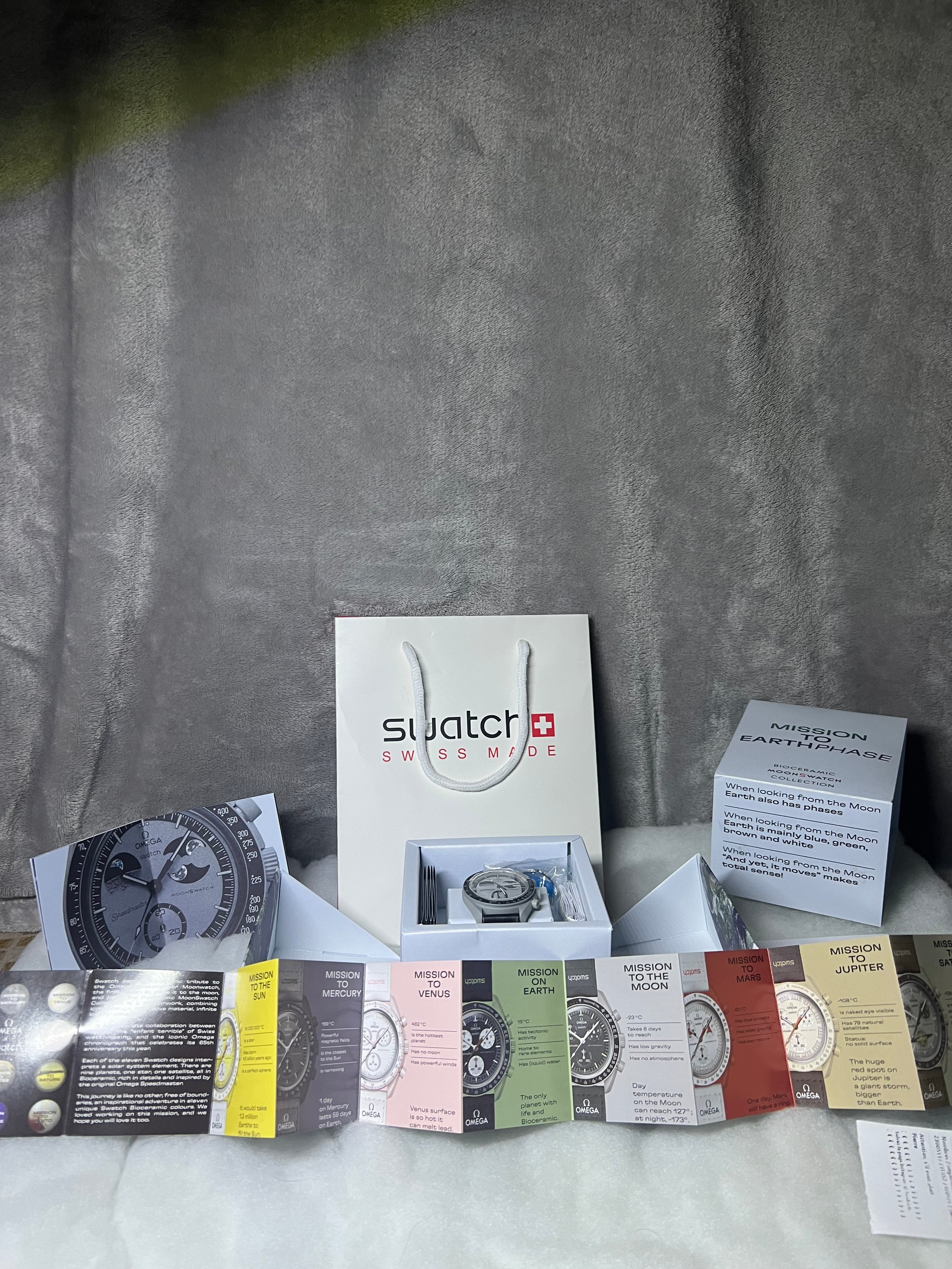 Swatch x Omega Moonswatch "Mission to Earthphase“