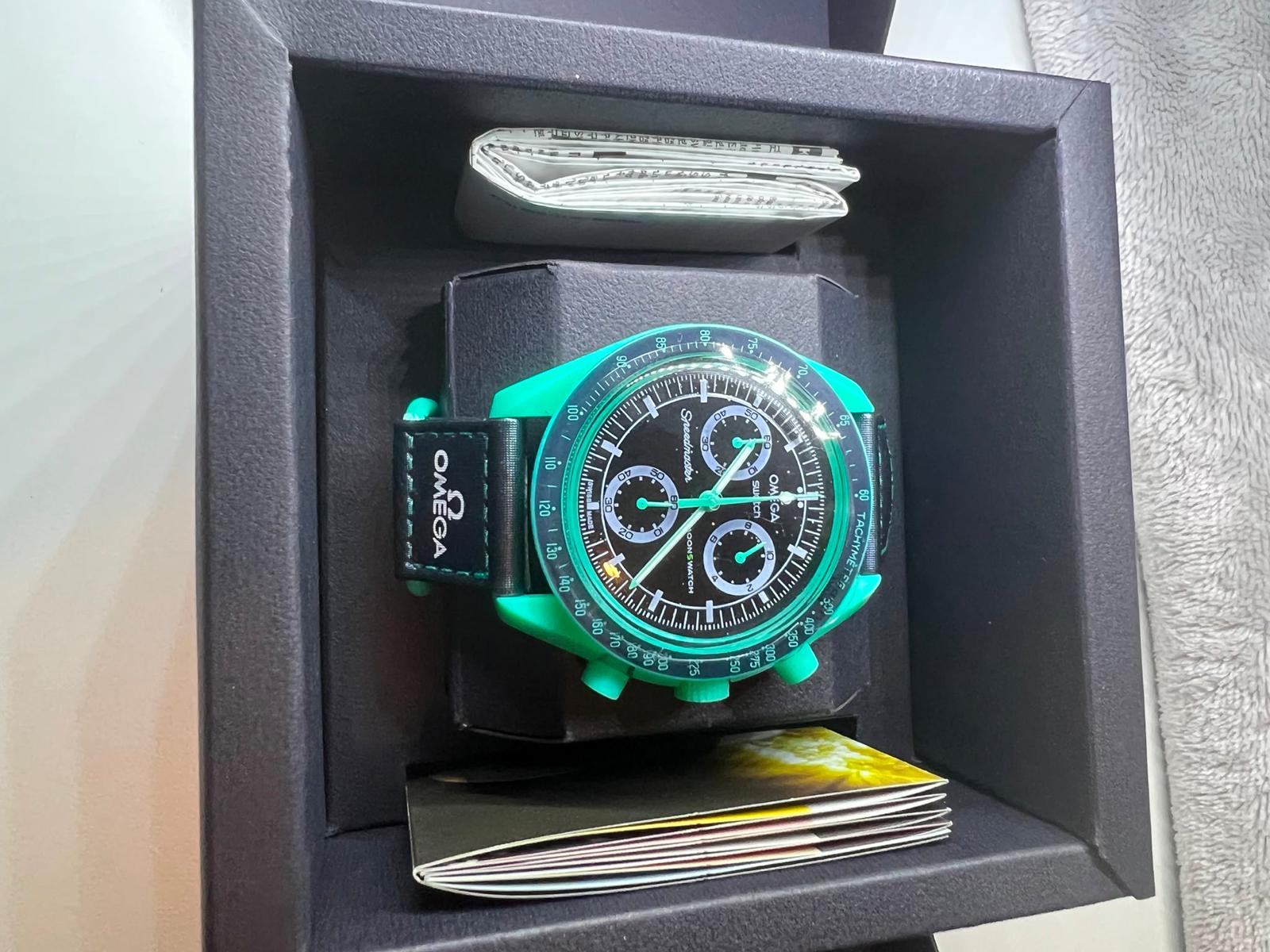 Omega x Swatch Mission on Earth Polar Lights