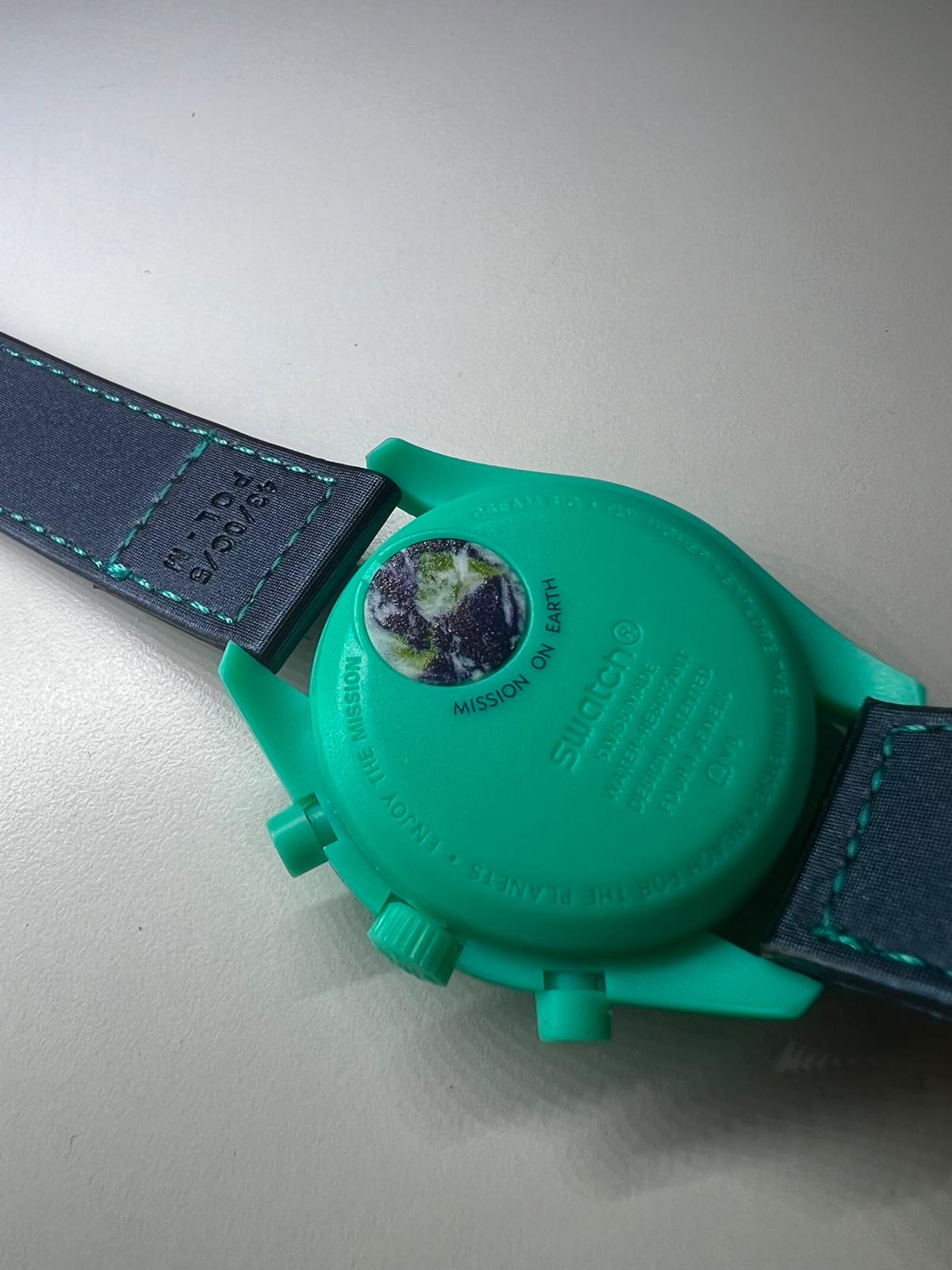 Omega x Swatch Mission on Earth Polar Lights