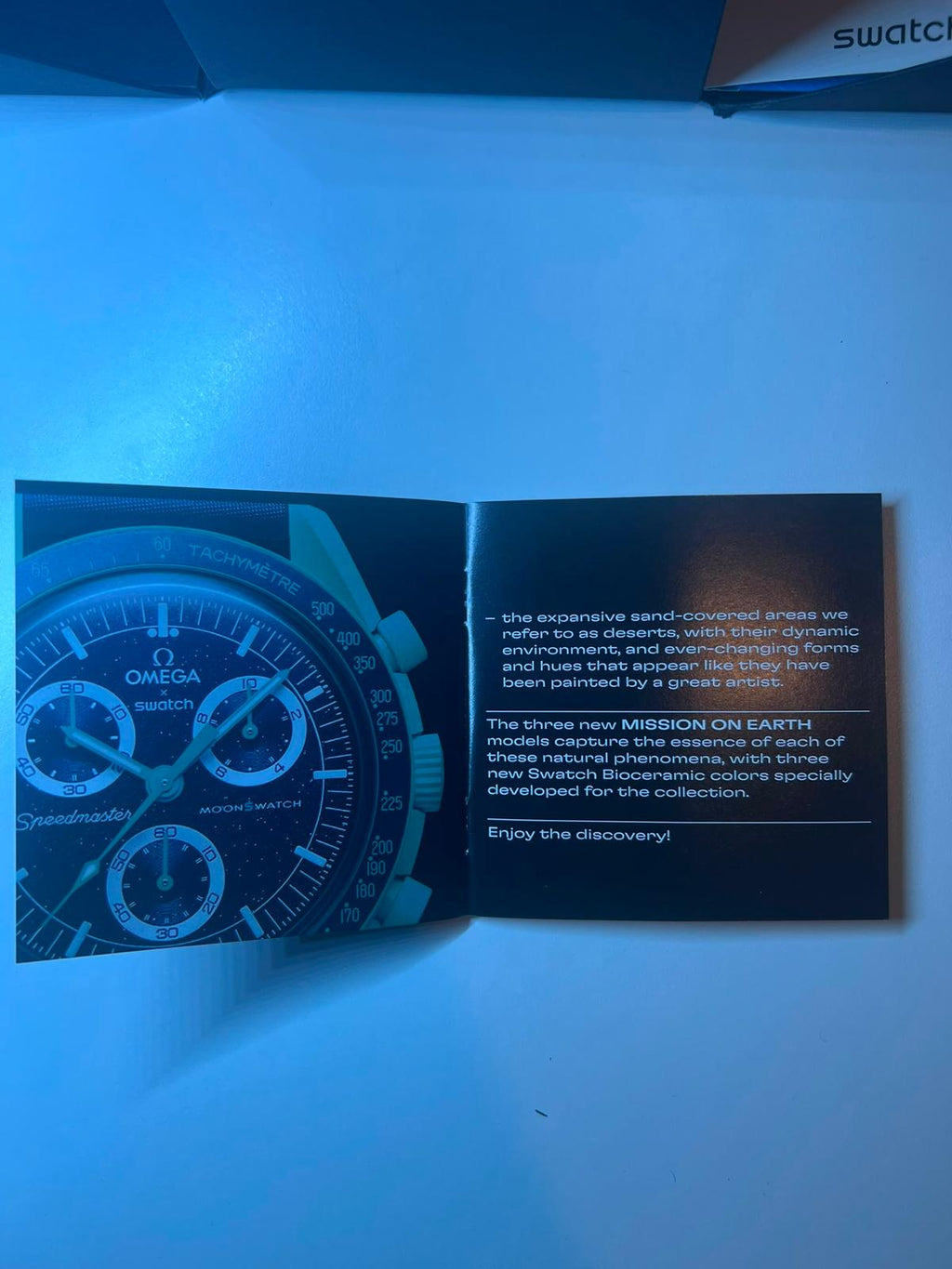 Omega x Swatch Mission on Earth Polar Lights