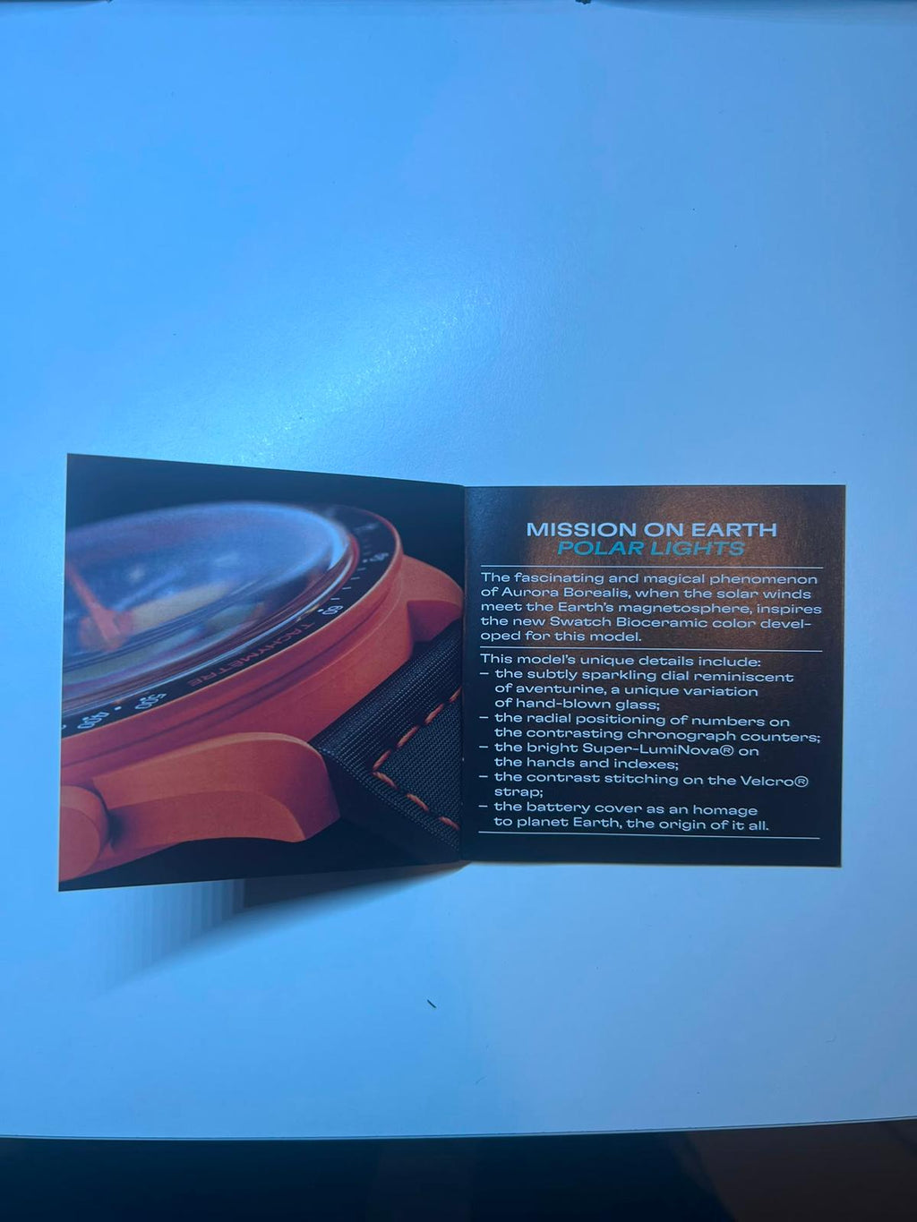 Omega x Swatch Mission on Earth Polar Lights